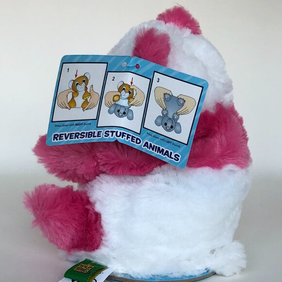 🔥3 For $20🔥 New w/Tag Panda Reversible Plush Switch-A-Rooz 8" (20 cm) - Picture 9 of 16